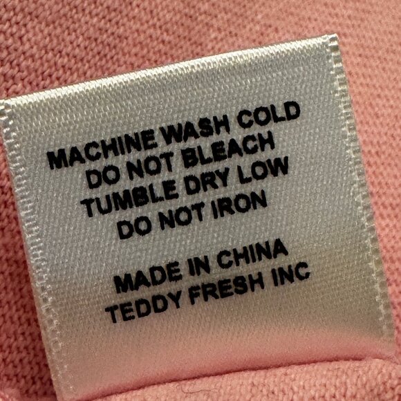 TEDDY FRESH Pastel Colorblock T-Shirt Size Small - Picture 4 of 7